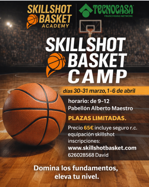 CAMPUS DE BALONCESTO EN ZARAGOZA PARA SEMANA SANTA