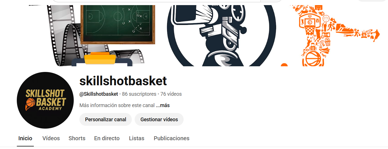 🎥 SkillShotBasket impulsa su presencia digital con un canal de YouTube lleno de contenido formativo